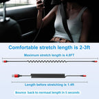 Coiled Lightning Cable, iPhone Charger Cable 3FT/6FT - Image 6