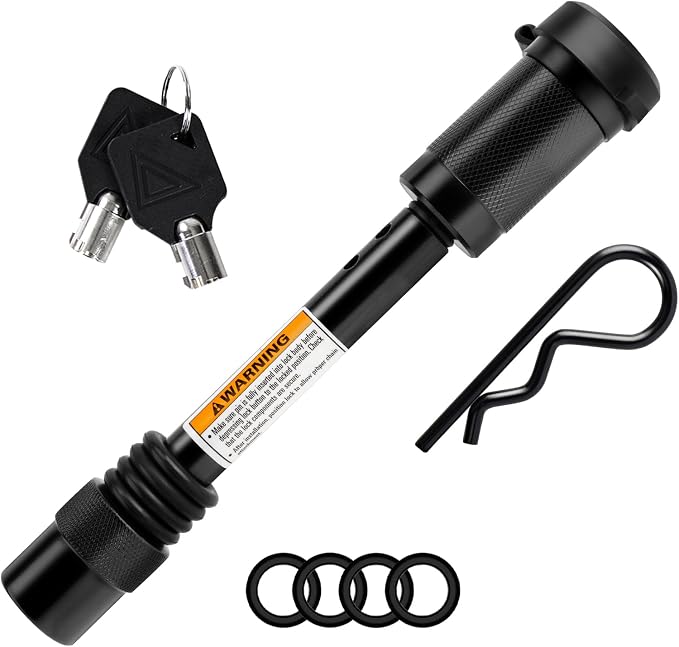 Trailer Hitch Pin Lock, 5/8" Dia by METAHardware