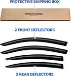 Window Visors Rain Guards Shield - Image 6