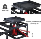 Hydraulic Car Ramps 11000lbs Low Profile Car Lift Service Ramps Truck Trailer - Image 3