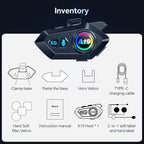 Motorcycle Helmet Bluetooth Headset, Outdoor Wireless Bluetooth 5.4 Headphone - Image 7