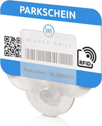2X Parking Permit, Ticket and Note Holder - Image 7