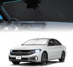 INSAUTO for VW Jetta 2020 Windshield Sun Shade Sunshade 2 Layers Front Window by INSAUTO