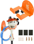Weedeater Rack & Garden Tool Hanger - 180LB Heavy-Duty Alloy Steel Wall Mount by Unknown