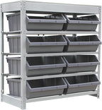 King's Rack Bin Rack Boltless Steel Storage System Organizer by Unknown