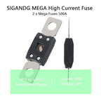 500A MEGA High Current Fuse - 500 Amp Bolt-on Fuse - Image 5