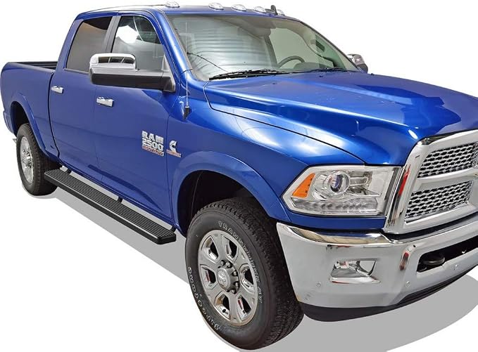 APS Running Boards 6in Black Compatible - Image 6