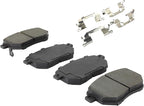 Premium Semi-Metallic Front Brake Pads Compatible - Image 2