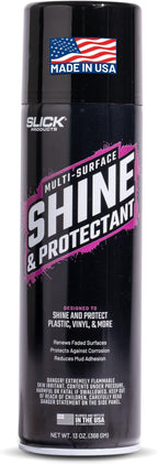 Slick Products Multi-Surface Shine & Protectant Spray – High Gloss by SlickProducts