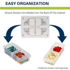 Akro-Mils 16-Drawer Plastic Drawer Storage Cabinet - Image 5