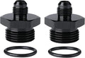 6AN Male Flare to 12AN ORB O-ring Boss Fuel Pump Rail Adapter Fitting Aluminum by Podavelle