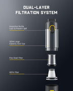 Fanttik Slim V8 Mate Cordless Car Vacuum Suction Power 12000Pa, Portable Mini - Image 9