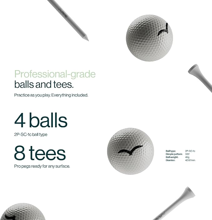BirdiePro® - American Pro Golf Practice Net – 10x7ft Heavy Duty Golf Hitting - Image 7