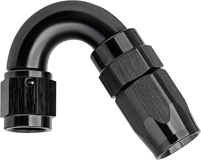EVIL ENERGY 4AN 150 Degree One Piece Full Flow Hose End Fitting Swivel by EVILENERGY