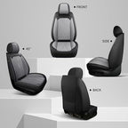 Front Seat Covers Fit for Toyota Camry 2012-2025 Faux Leather Automotive Seat - Image 6