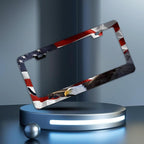 American Flag Eagle License Plate Frames - Image 2