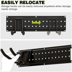 Garage Tool Organizer Wall Mount 49.5inch - Image 5