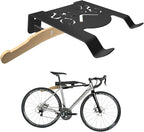 Bike Wall Mount Rack, Horizontal Bicycle Storage Hanger by GHWMYD