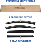 Window Visors Rain Guards for 2019 2020 2021 2022 2023 Hyundai Santa Fe - Image 5