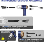 Handheld Car Vacuum Cleaner, Portable Cordless Mini Vacuums - Image 4