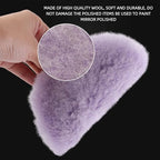 SPTA 2Pcs 6Inch Wool Cutting Pad Set, Car Polisher - Image 4