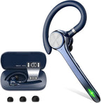 Bluetooth Headset, Wireless Bluetooth Earpiece by HEIBAS