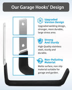 Sposuit Garage Hooks Wall Mount - Image 2