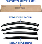 Window Visors Rain Guards Shield - Image 5