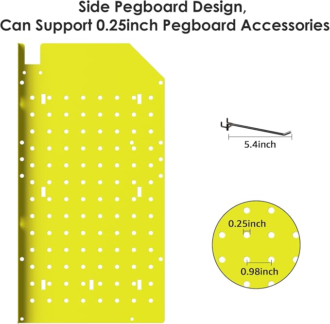 CCCEI Green Large Tools Organizer Wall Mount Charging Station, 39 Inch Long - Image 6