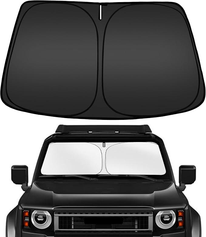 ARISMOTOR Windshield Sun Shade for Toyota Land Cruiser 2024-2025 2026, Custom by ARISMOTOR