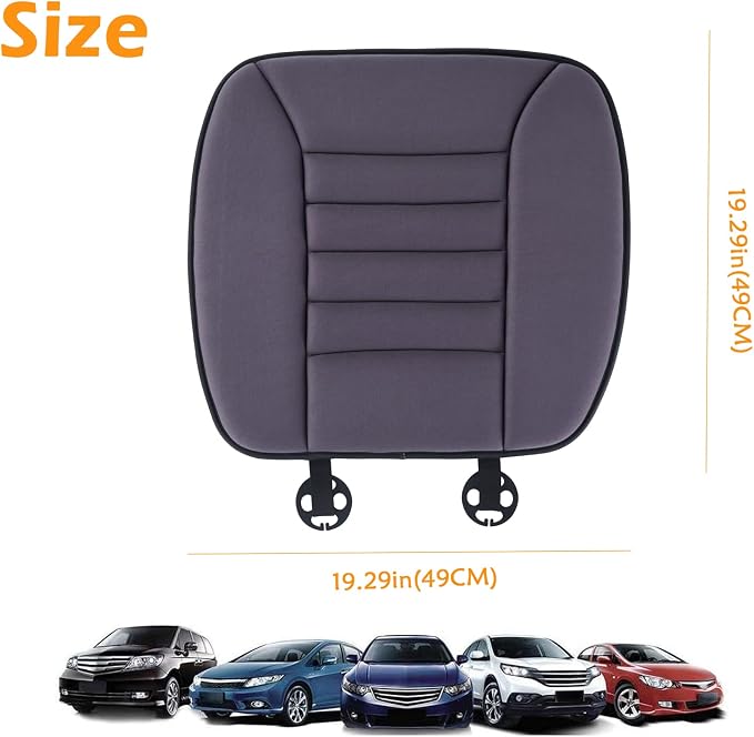 Big Ant Car Seat Cushion Pad Memory Foam Seat Cushion, Pain Relief Memory Foam - Image 2