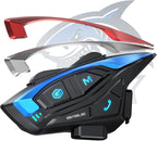 gearelec Motorcycle Helmet Bluetooth Headset Shark Pro Motorcycle Bluetooth - Image 2
