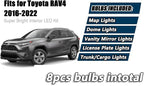 8 Piece CooL White LED Interior Lights Kit - Image 2
