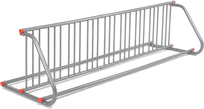 Global Industrial 111" L Double-Sided Grid Bike Rack, 18-Bike Capacity - Image 2