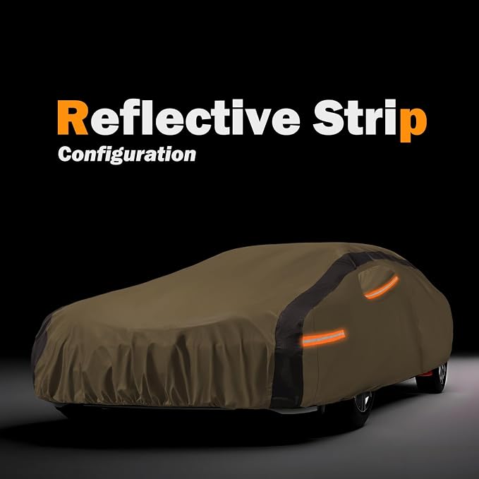 Heavy Duty Waterproof Car Cover Compatible - Image 7