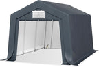 Sophia & William Carport Storage Shed 10x15 ft Portable, Heavy Duty Car Port by SophiaWilliam