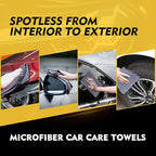 HOMEXCEL Grey Microfiber Cleaning Cloth 50 Pack, 12.5 x 12.5 inch Microfiber - Image 5