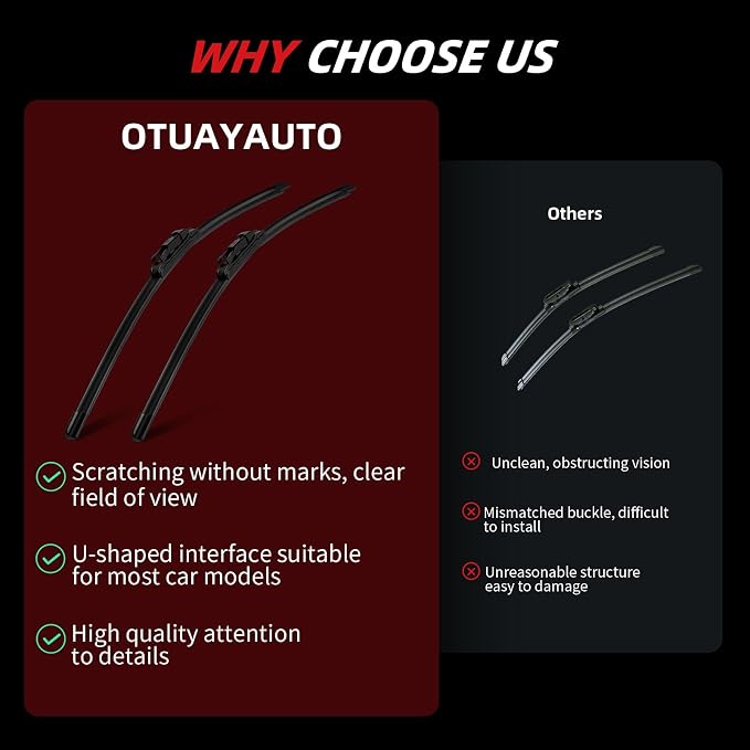 OTUAYAUTO Windshield Wiper Blades - Image 7