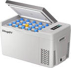 BougeRV 12 Volt Refrigerator 12V Car Fridge 23 Quart Portable Freezer by BougeRV