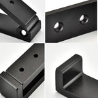 OHIYO Folding Coat Hooks 4pcs Foldable Hook Wall Mounted - Image 3