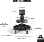 Vyper Robust Steel Sport Shop Chair - Image 2