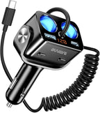 5 in 1 Cigarette Lighter Splitter by BUVAYE