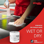 WypAll GeneralClean X50 Cloths Cleaning Wipes, Strong Towels - Image 6