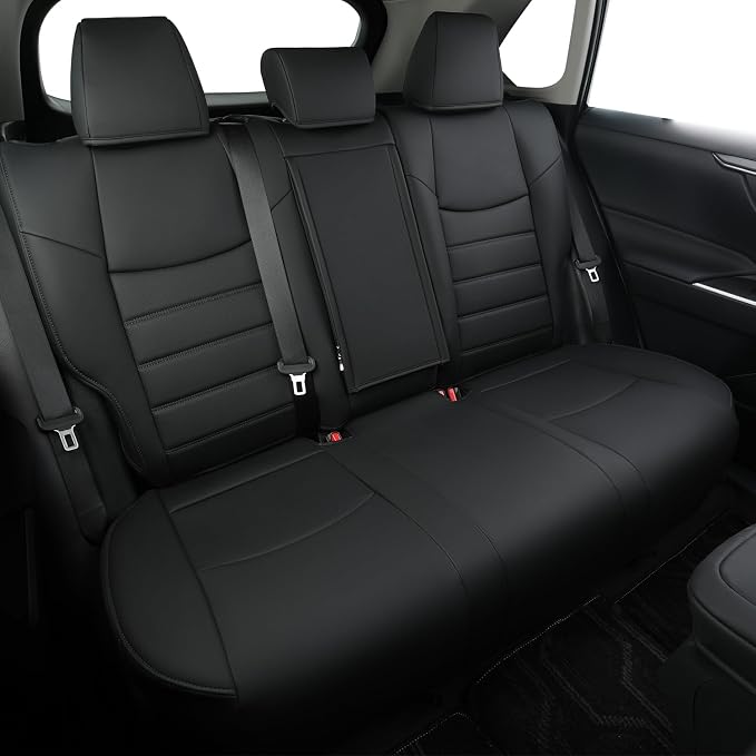 RISINGSTAR Rav4 Seat Covers, fit 2019-2025 Toyota Rav4 XLE LE XLE Premium - Image 4