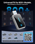 FAHREN Mini Wireless CarPlay Adapter, Plug-N-Play, No Lag - Image 4