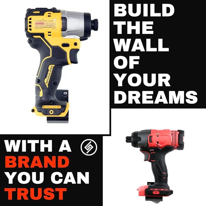 Spartan Mounts for Milwaukee M12 Tool | Wall Display Hook Holder Power Tool - Image 6
