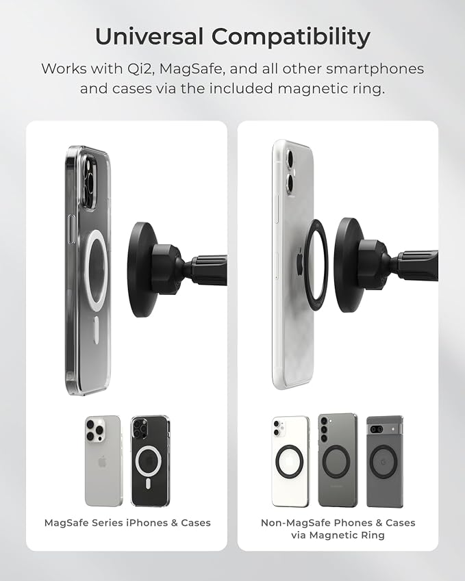 iOttie iTap 3 Magnetic Air Vent Car Mount Phone Holder - Image 4
