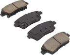 Premium Ceramic Rear Brake Pads Compatible - Image 2
