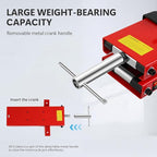 Heavy Duty 1100LBS Motorcycle Scissor Lift Jack - Image 5