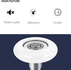 XiKe 12 Pack White 2" Nylon Garage Door Roller 4" Stem, Quiet/Durable and High - Image 2